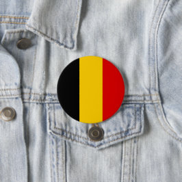 Belgien flagga knapp