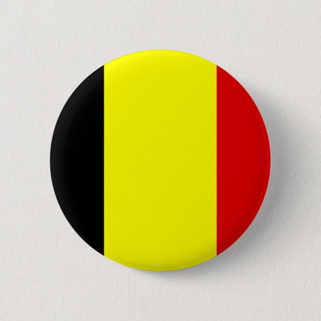 Belgien flagga knapp (Framsida)