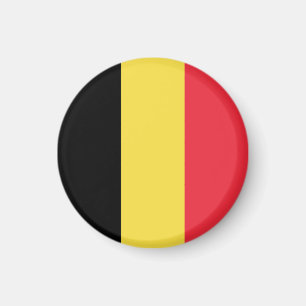 Belgien Flagga Magnet