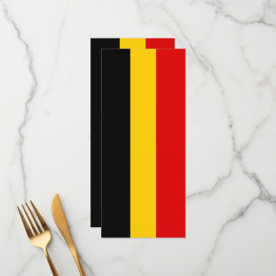 Belgien flagga meny