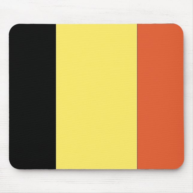 Belgien Flagga Musmatta (Framsidan)