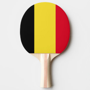Belgien flagga pingisracket