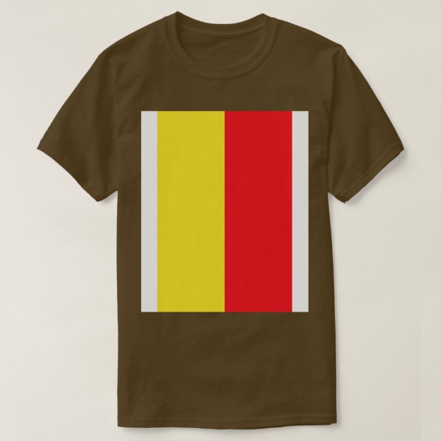 Belgien Flagga T Shirt (Design framsida)
