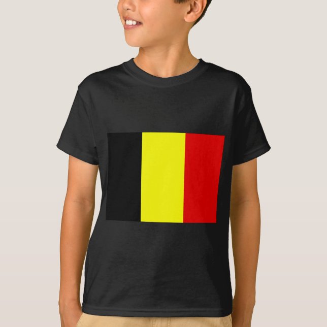 Belgien flagga tröja (Framsida)