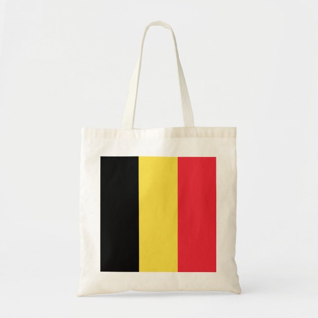 Belgien Flagga Tygkasse (Framsidan)