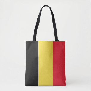 Belgien Flagga Tygkasse