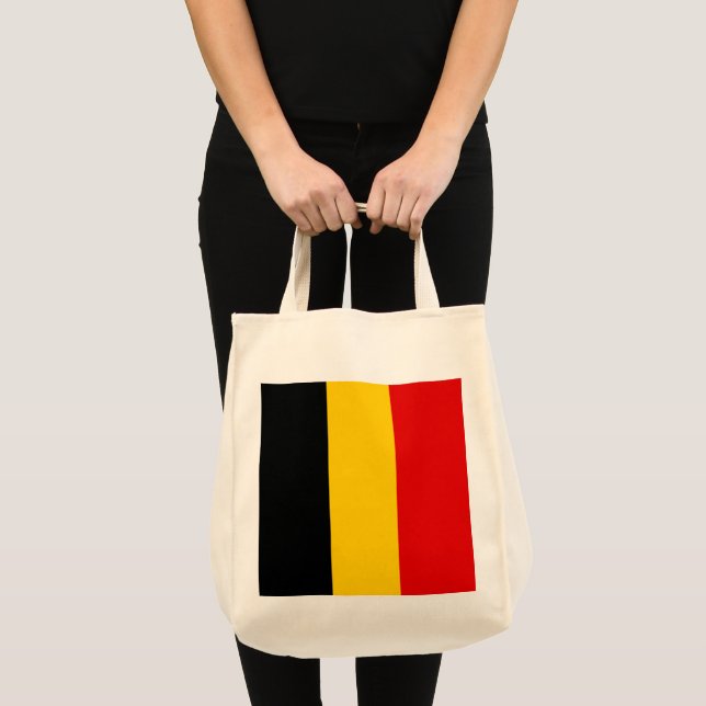 Belgien flagga tygkasse (Framsida (produkt))