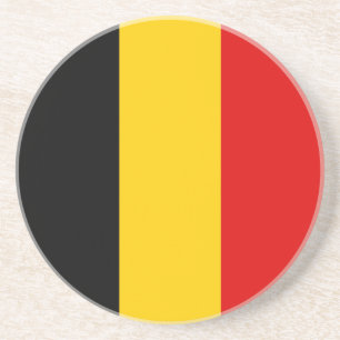 Belgien flagga underlägg