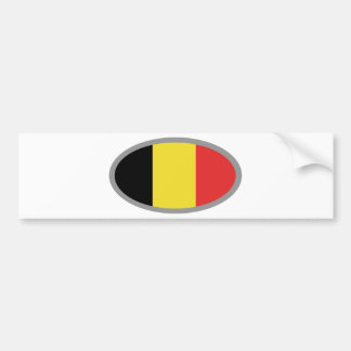 Belgien flaggadesign! bildekal