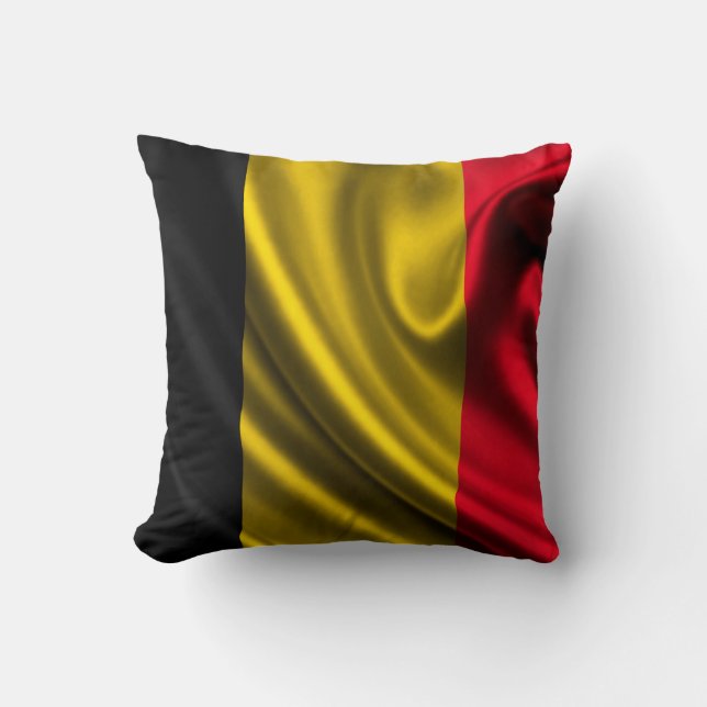 Belgien flaggatyg kudde (Framsida)
