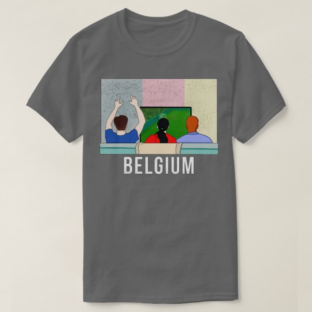 Belgien Fläkt T Shirt (Design framsida)