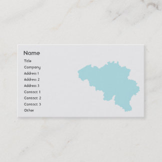 Belgien - Företag Visitkort
