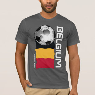 Belgien fotbollT-tröja T Shirt
