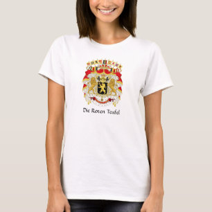 Belgien Jackar Arm Die Roten Teufel T-Shirt