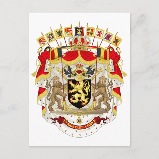 Belgien Jackar Arm vykort (Framsida)