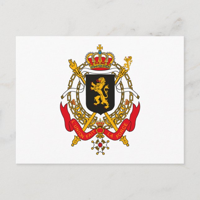 Belgien Jackar Arm vykort (Framsida)