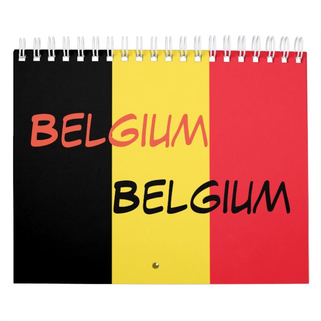 Belgien Kalender (Omslag)