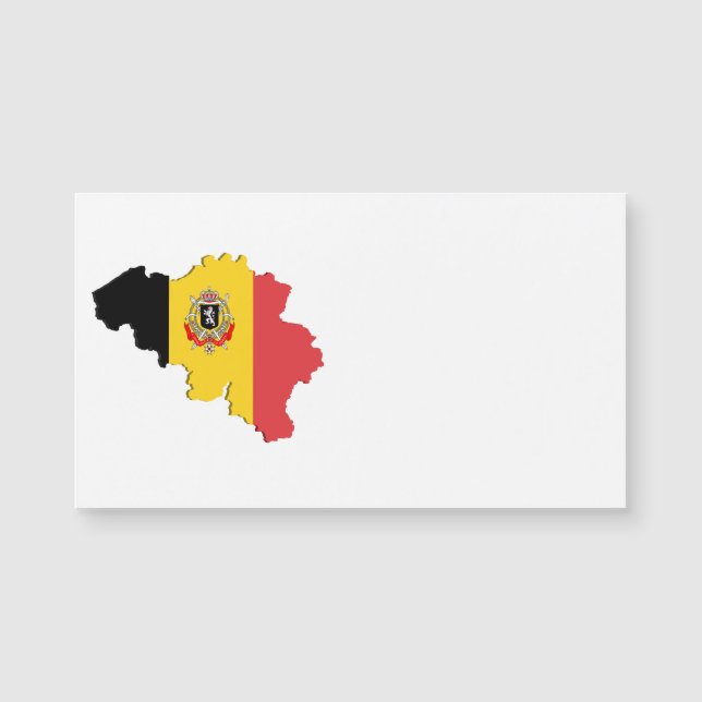 Belgien karta (Framsida)
