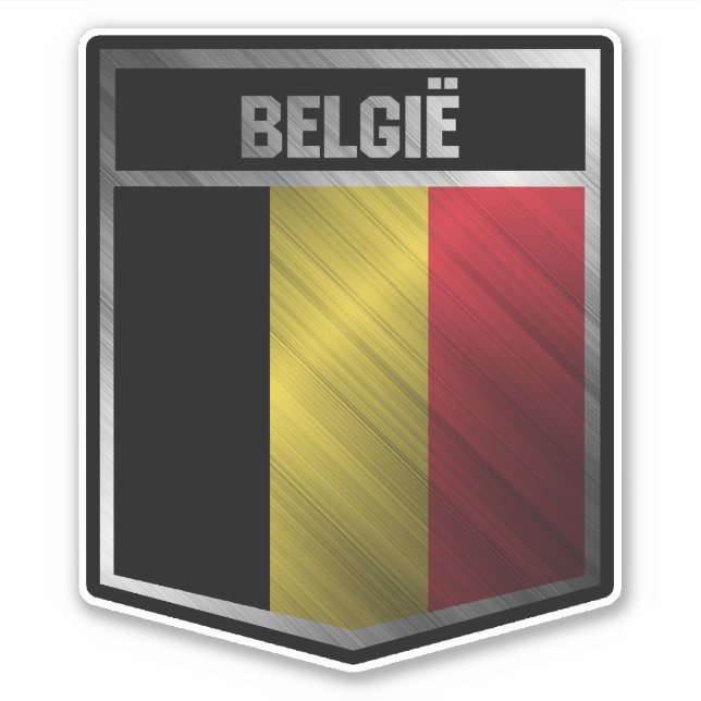 Belgien Klistermärken (Framsida)