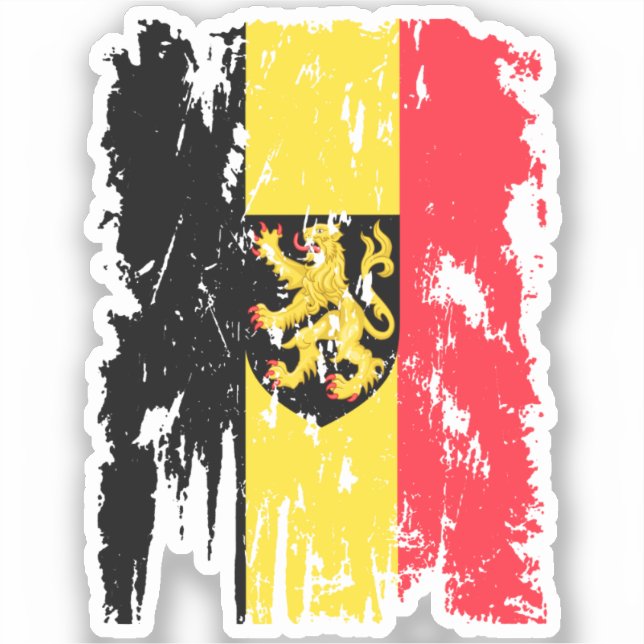 Belgien Klistermärken (Framsida)