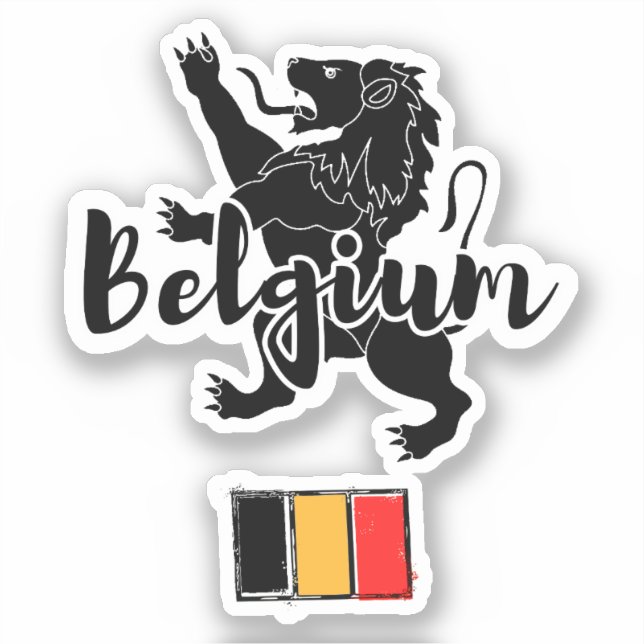 Belgien Klistermärken (Framsida)