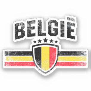 Belgien Klistermärken