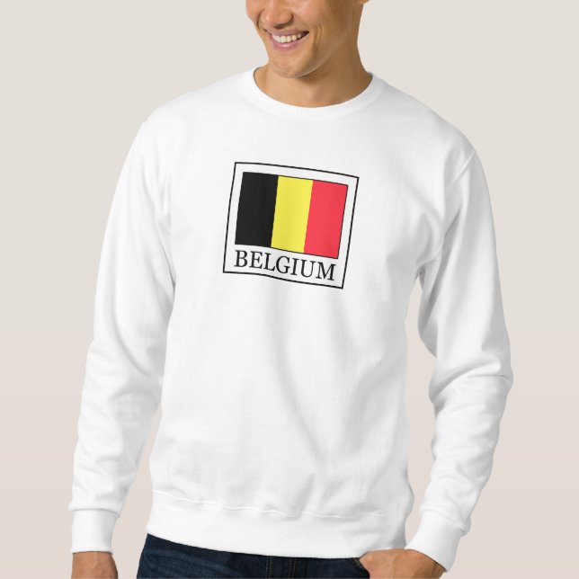Belgien Långärmad Tröja (Framsida)