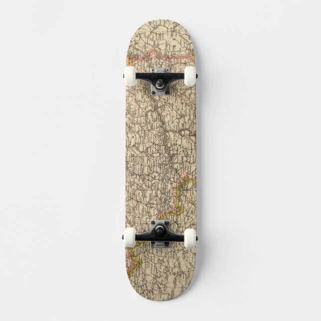 Belgien Luxemburg Skateboard Bräda 19,5 Cm (Framsida)
