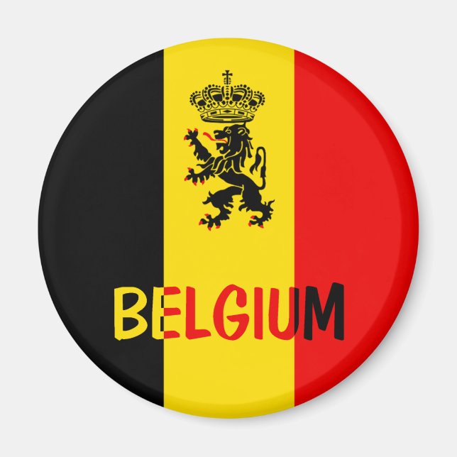 Belgien Magnet (Framsidan)