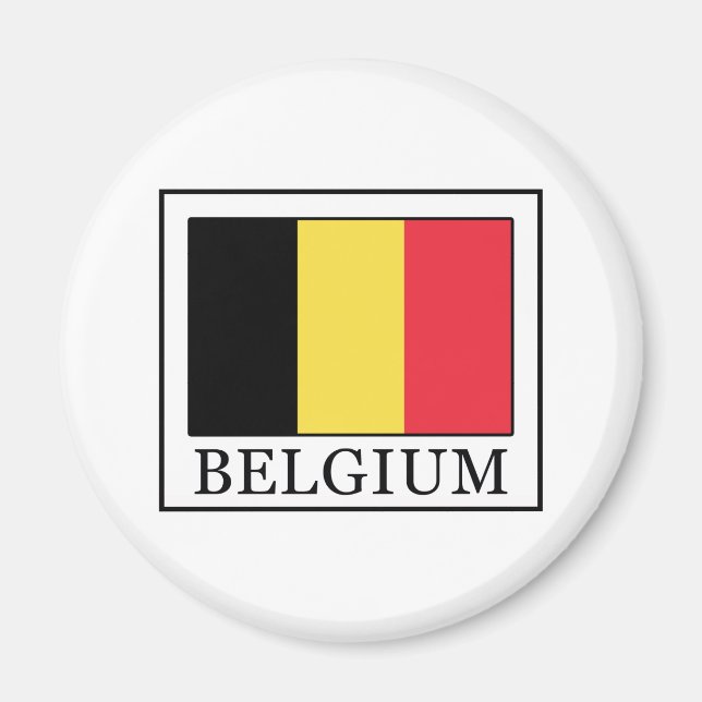 Belgien Magnet (Framsidan)