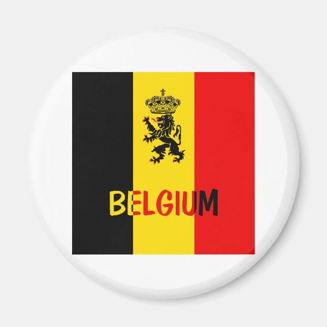 Belgien Magnet (Framsidan)