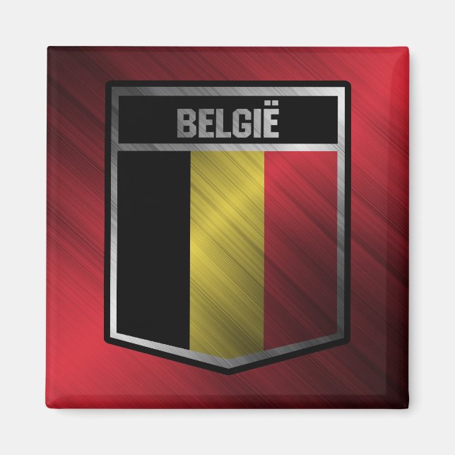 Belgien Magnet (Framsidan)