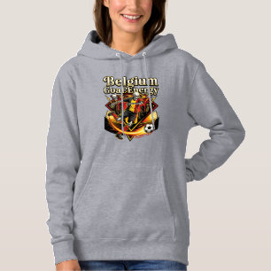Belgien Mål Energi Skelett Anfallare Nationer Fet  T Shirt
