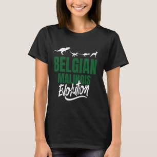 BELGIEN MALINOIS EVOLUTION Belgium Shepherd Hund O T Shirt