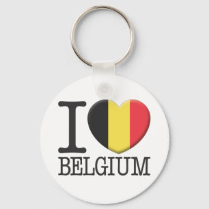 Belgien Nyckelring
