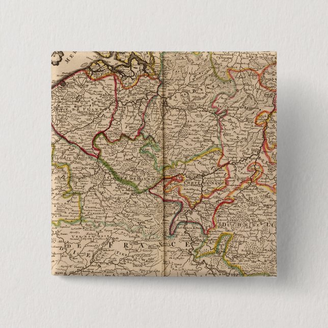 Belgien och Luxemburg Knapp (Framsida)