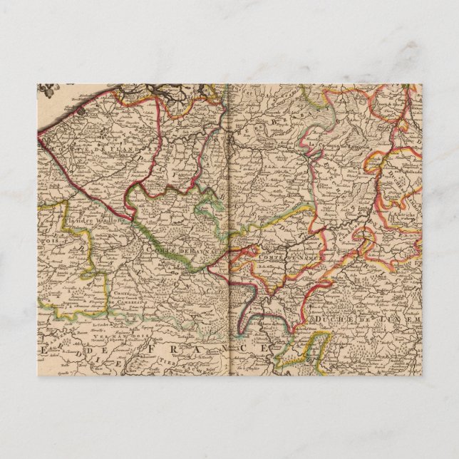 Belgien och Luxemburg Vykort (Framsida)