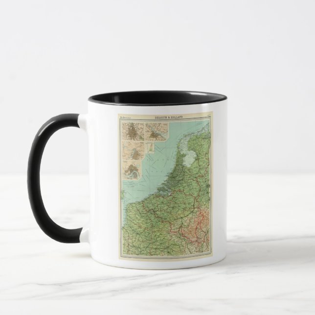 Belgien och Nederländerna Mugg (Vänster)
