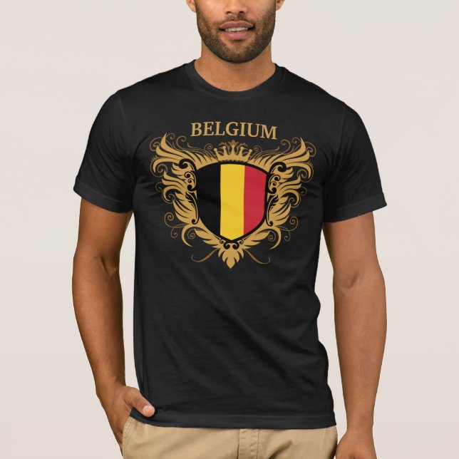 Belgien [personifiera], tee (Framsida)
