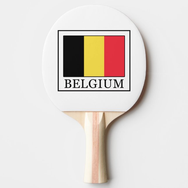 Belgien Pingisracket (Framsidan)