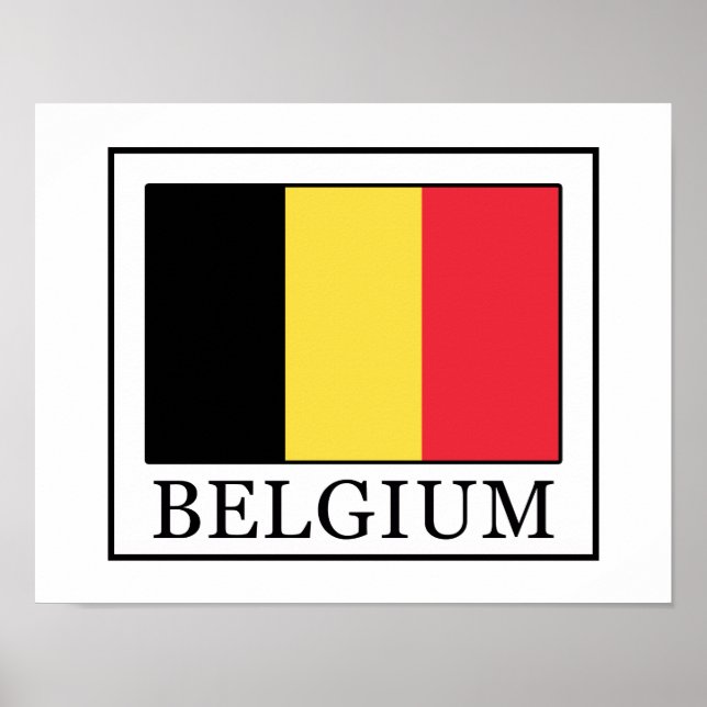 Belgien Poster (Framsidan)