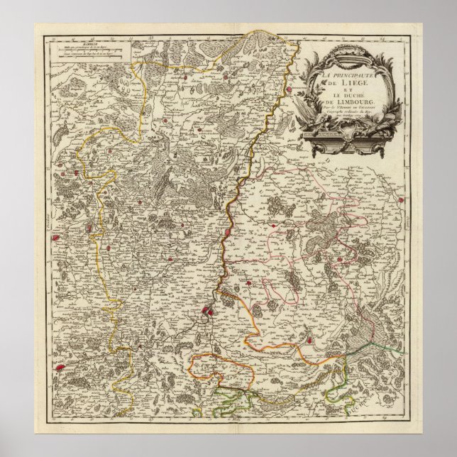 Belgien Poster (Framsidan)