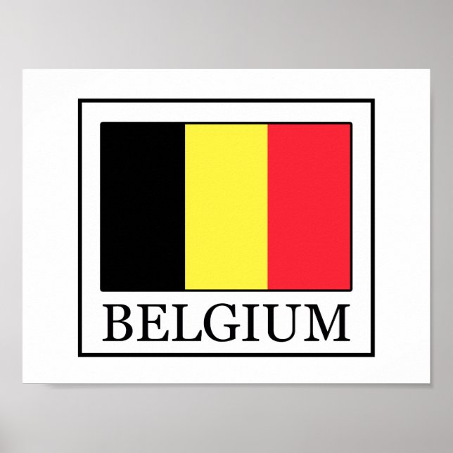 Belgien Poster (Framsidan)