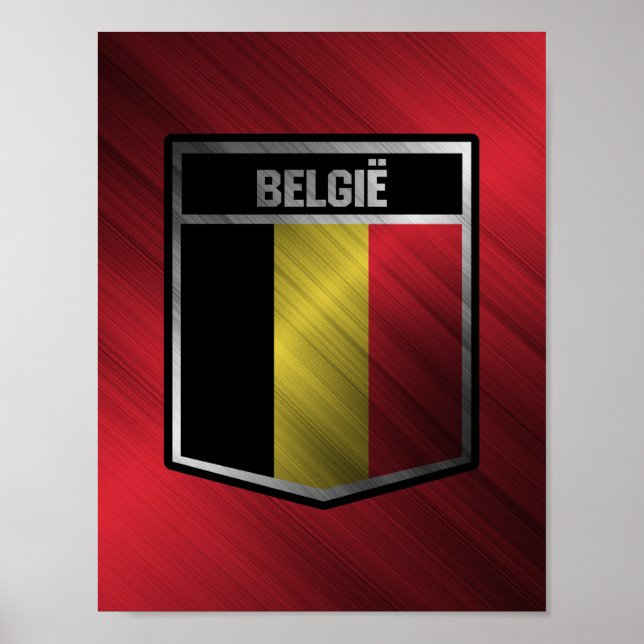 Belgien Poster (Framsidan)
