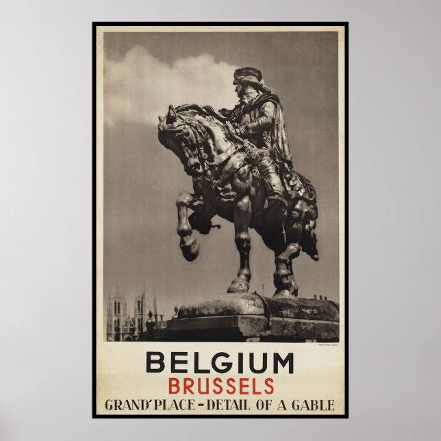 Belgien Poster (Framsidan)