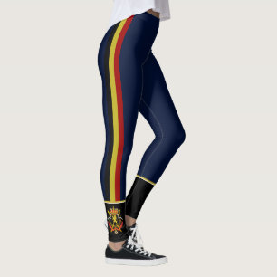 Belgien randflagga leggings