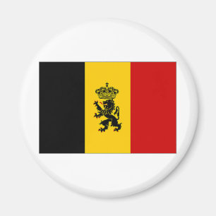 Belgien regerings- Ensignflagga Magnet