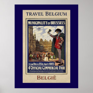 Belgien Resereraat (1923) Poster