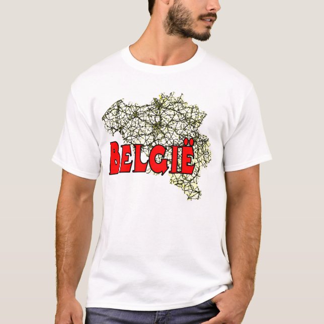 Belgien T Shirt (Framsida)