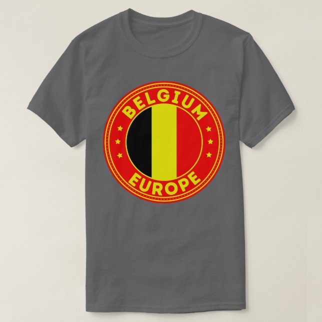 Belgien T Shirt (Design framsida)